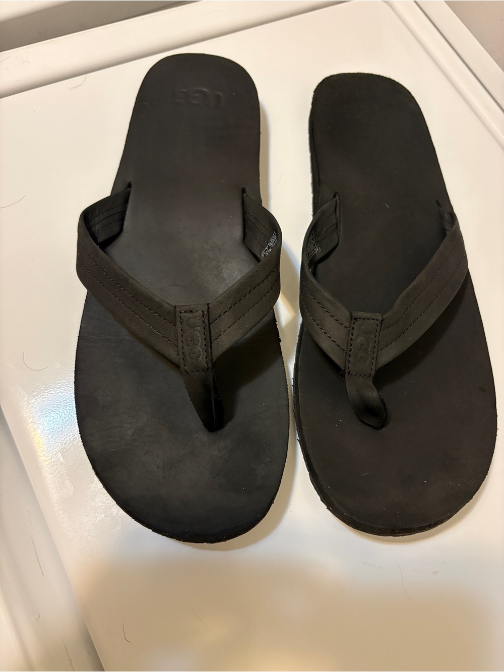 UGG Australia Camano MEN'S Size 15 Flip Flop Thong Sandal  Black